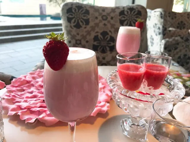 【ラ・スイート神戸ハーバーランド】ストロベリーアフタヌーンティーの苺と薔薇のコラボが可愛すぎる♡♡_5