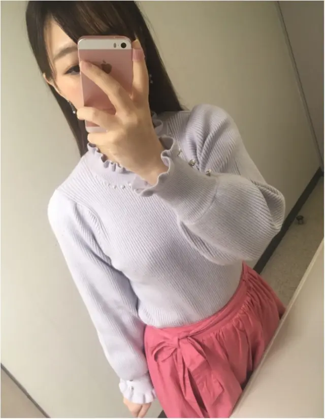 この冬、パステルパープルがキテル。_4