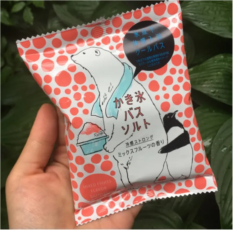 【入浴剤】爽快クール!蒸し暑い夜にぴったりの入浴剤、その名も『かき氷バスソルト』♡♡_2
