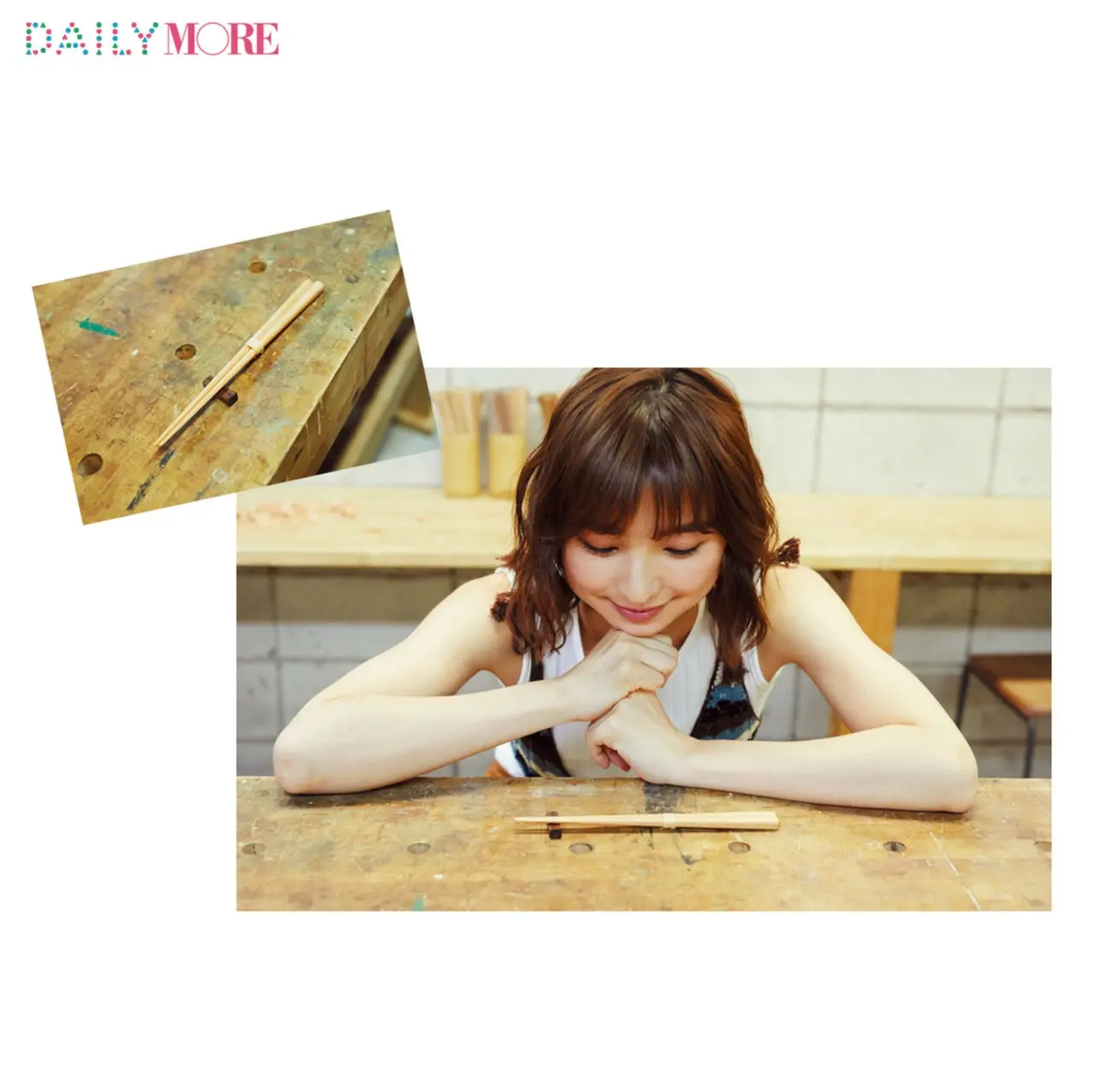 篠田麻里子が体験♡ 話題の「お箸作り」に行こう!【麻里子のナライゴトハジメ】_2