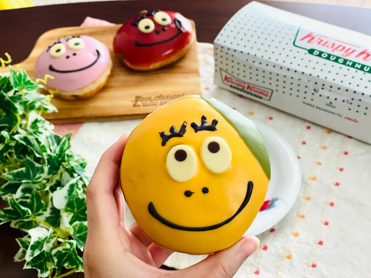 【バーバパパ×クリスピークリーム・ドーナツ】再びコラボ!あまりの可愛さに全3種買い♡_7