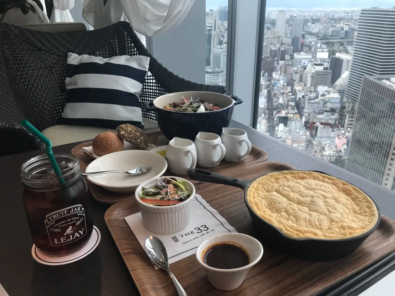 地上33階からの眺めが楽しめるランチ❤︎_3