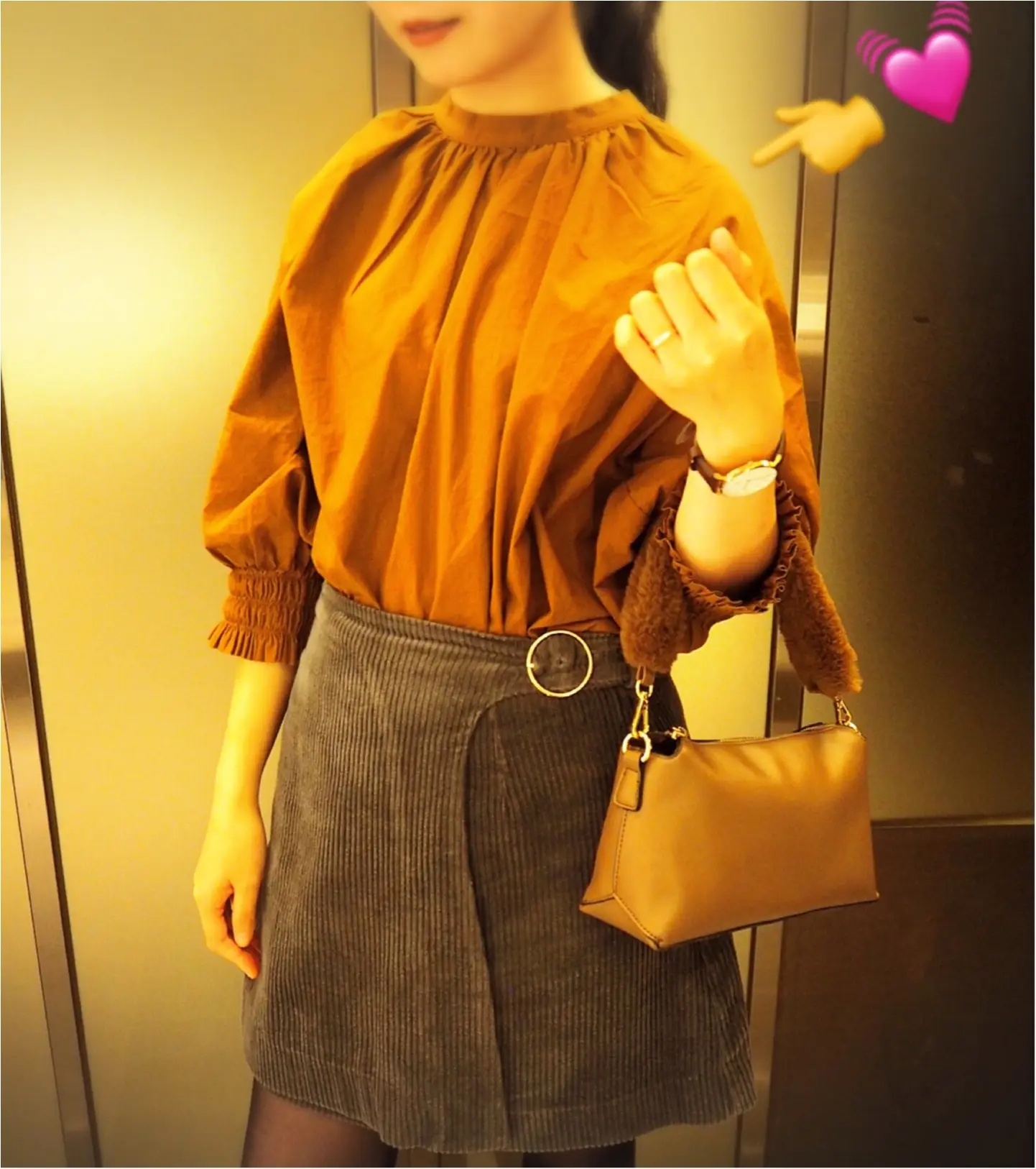 【UNIQLO】大人気なブラウスで秋コーデしてみました❤︎_1