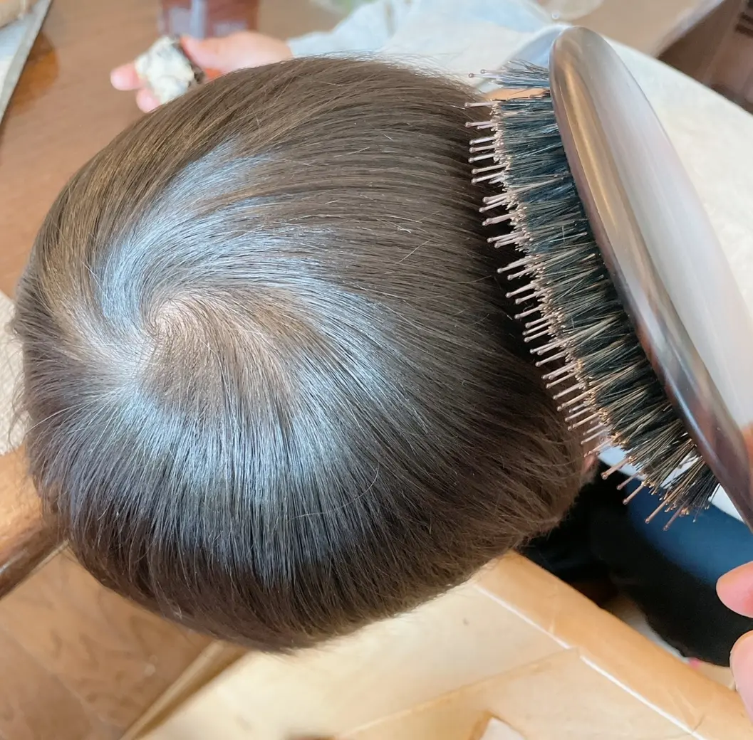 【えっ!?こんなにツヤツヤに?】La CASTAのヘアブラシで頭皮も毛先も元気に!!効果に驚き!_8