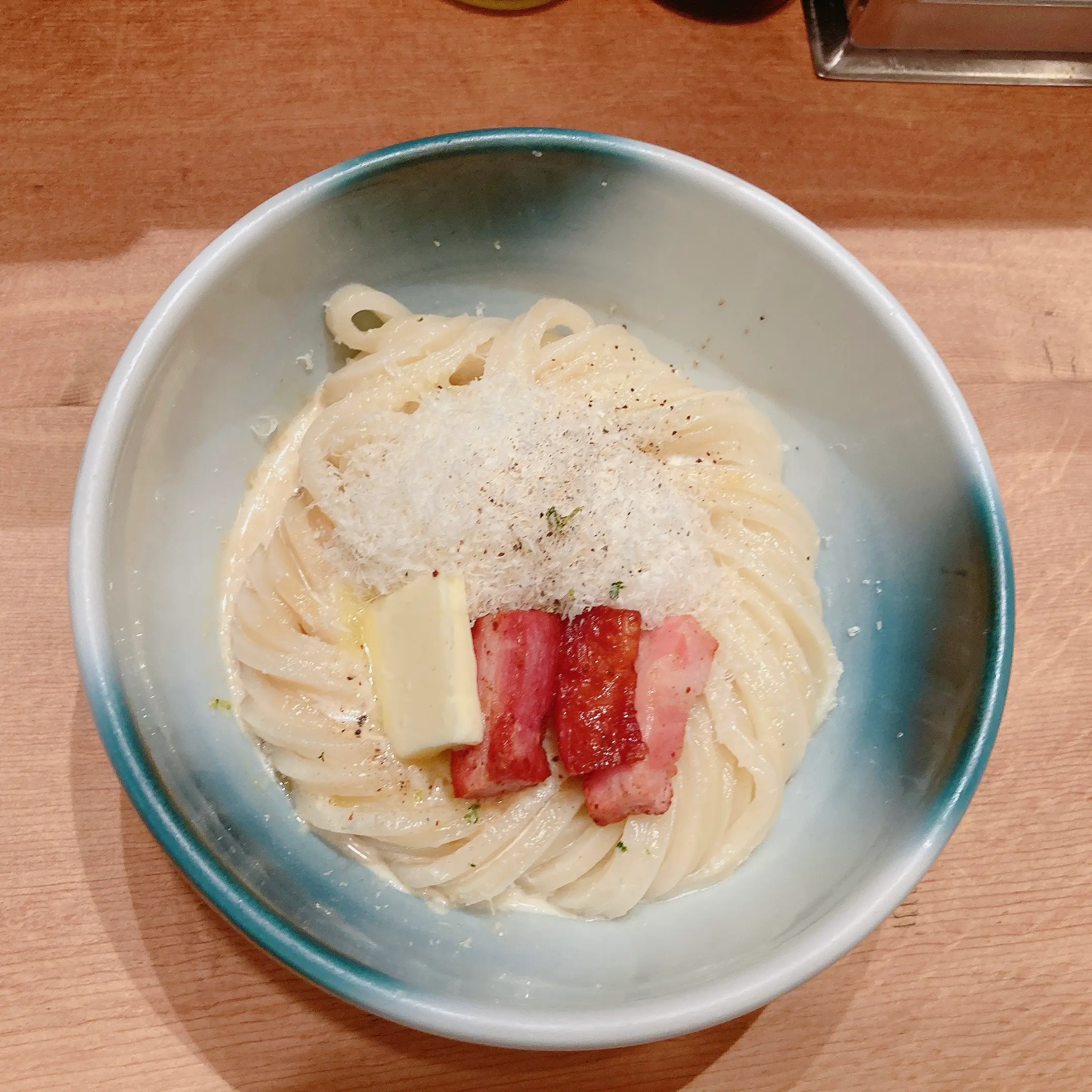 【1,500円也!究極のかま玉うどん】麺散@表参道_6