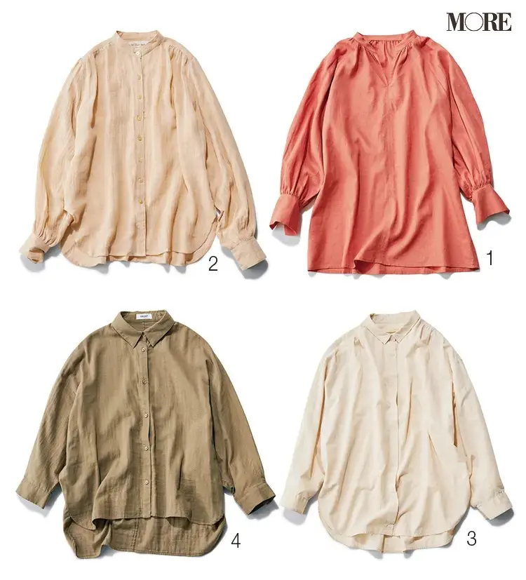甘いシャツの上に何はおる? 正解トレンドまとめ♪ 骨格診断別おすすめシャツ【今週のファッション人気ランキング】_2