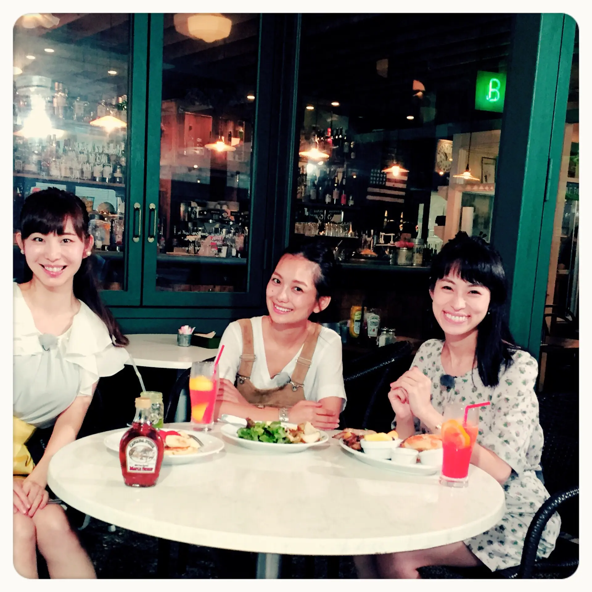 【テレビ出演情報】武智志穂ちゃん&岡本静香ちゃんの朝食女子会!_1