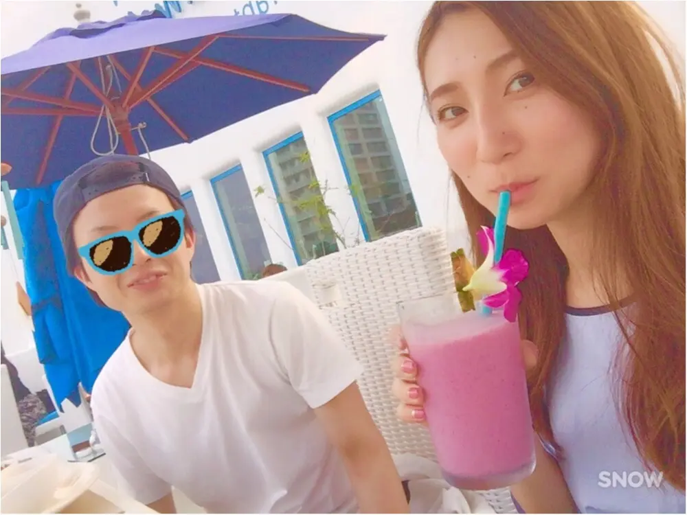 【江ノ島cafe】ホワイト×ブルーの地中海リゾートカフェ。晴れてる日はテラス席がおすすめ!!_5