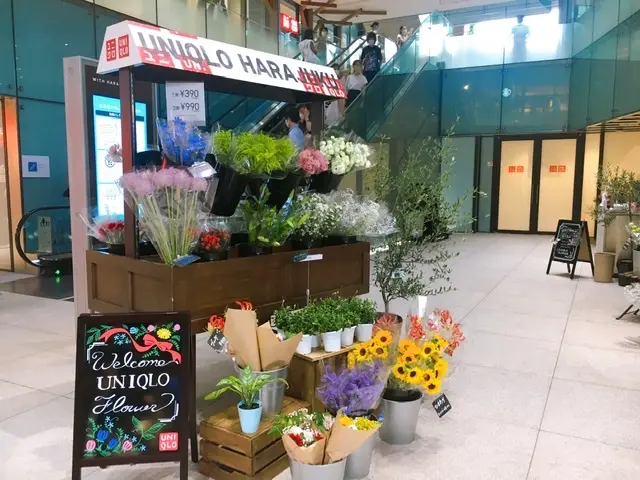 ユニクロ 3束990円 Uniqlo 原宿店 で叶う お花のある暮らし Moreインフルエンサーズブログ Daily More