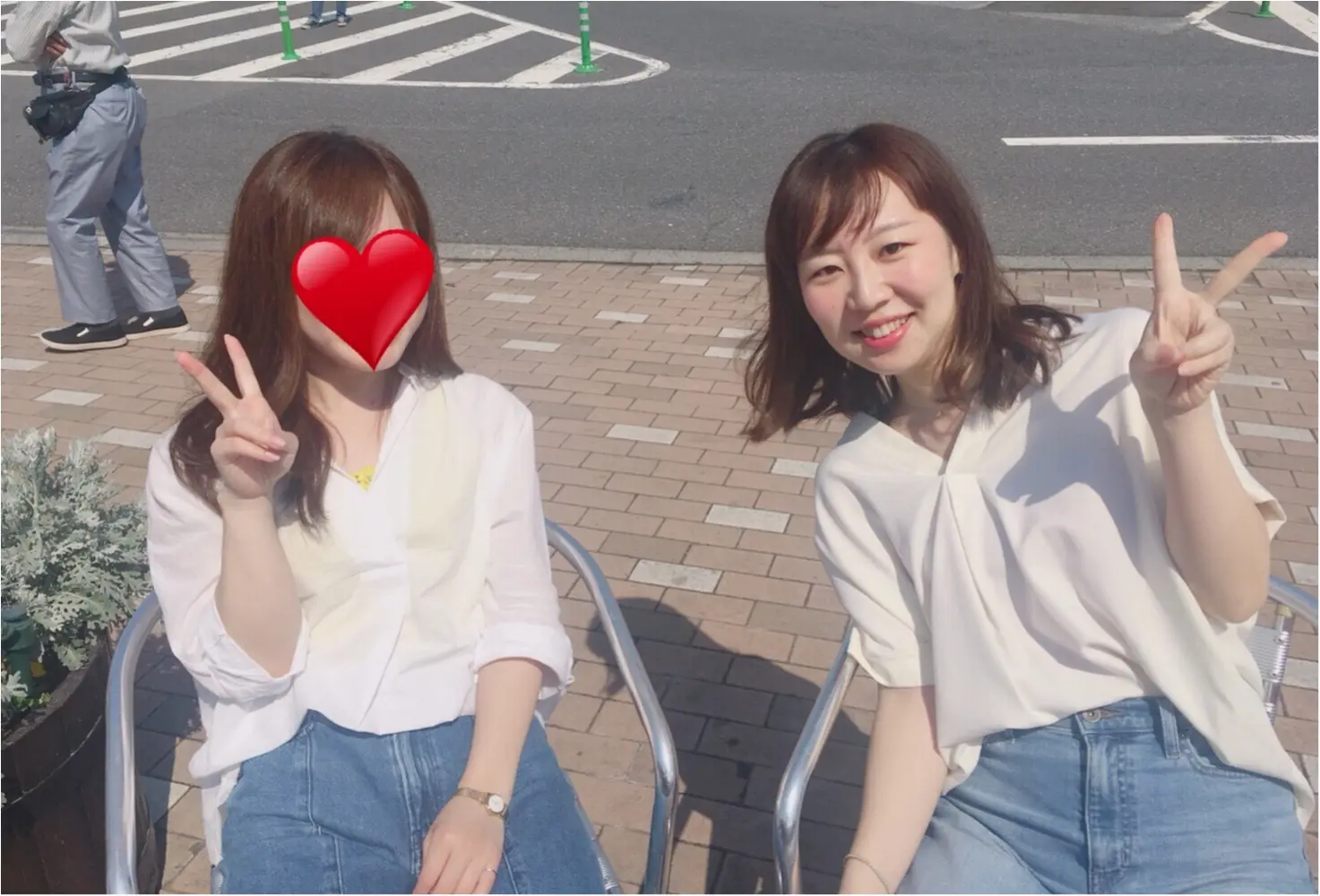 【週末にコレ着たい!】白シャツ×ワイドパンツde双子コーデ★_5