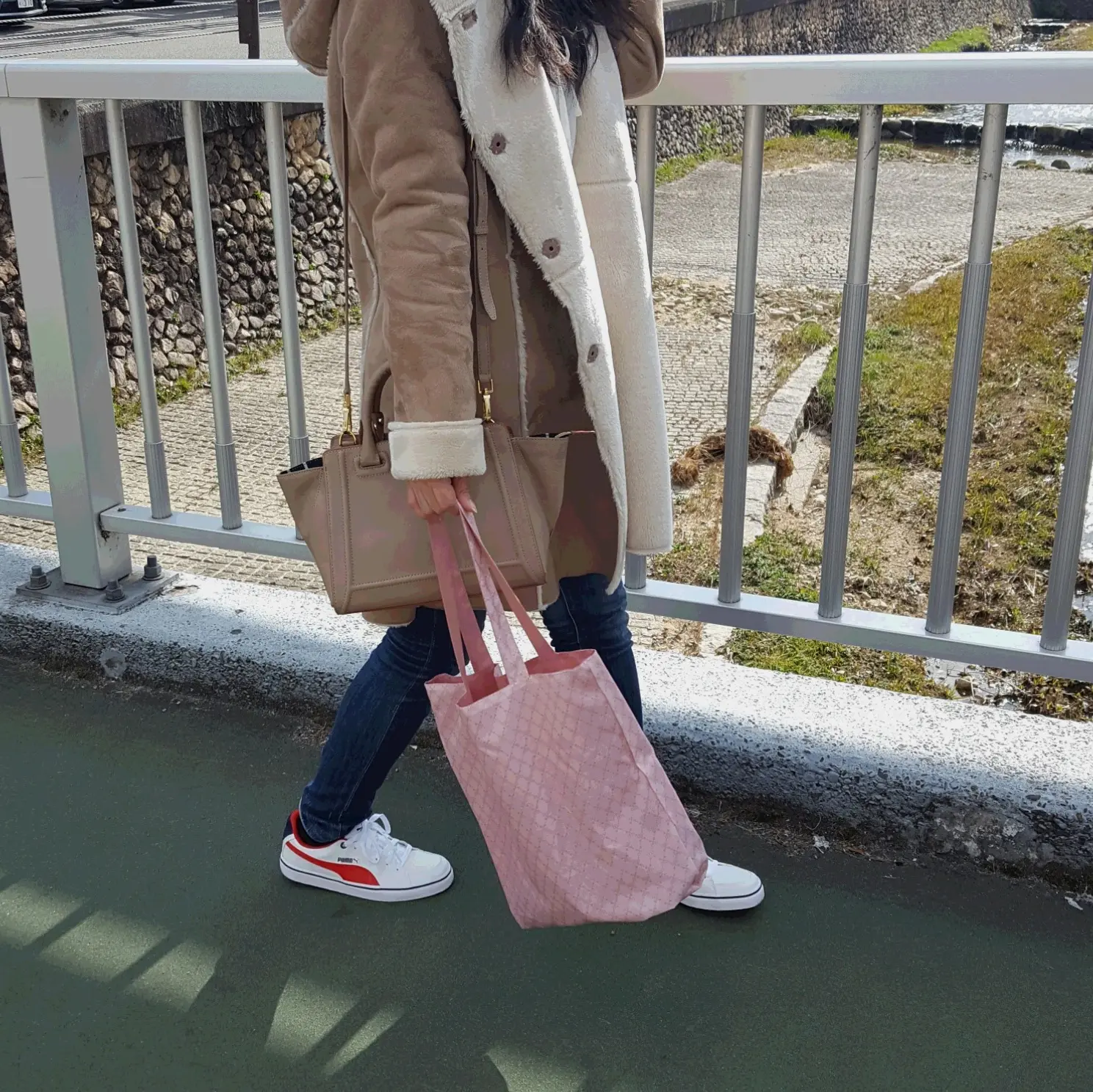 SAZABY リバーシブルトートバッグと出かける春♡_2