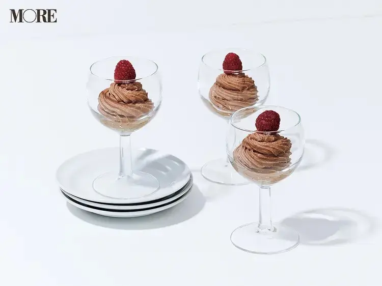 簡単スイーツレシピで作ったチョコムース