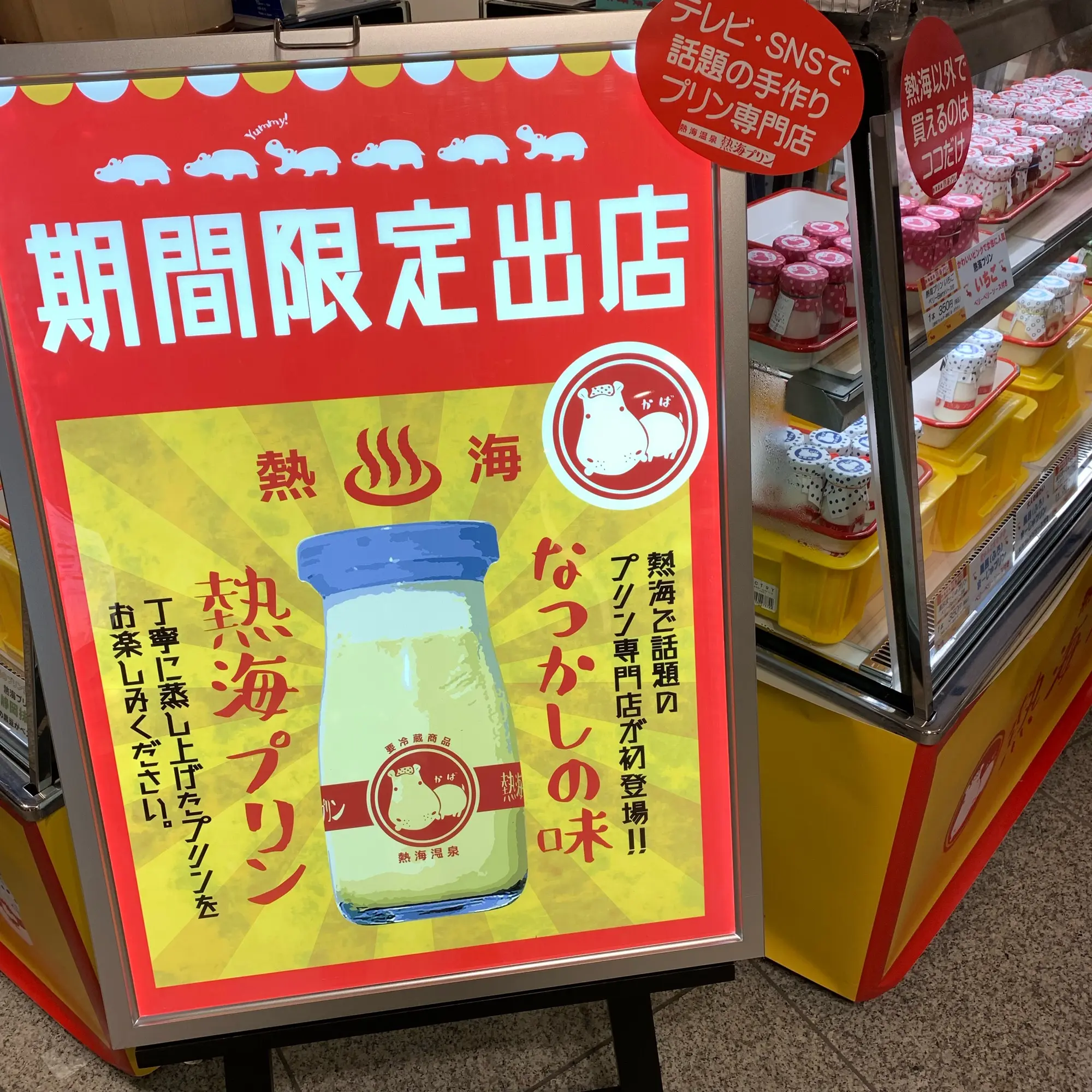 《東京駅に期間限定open❤️》地元で大人気!あの【熱海プリン】を買ってみました☻_1