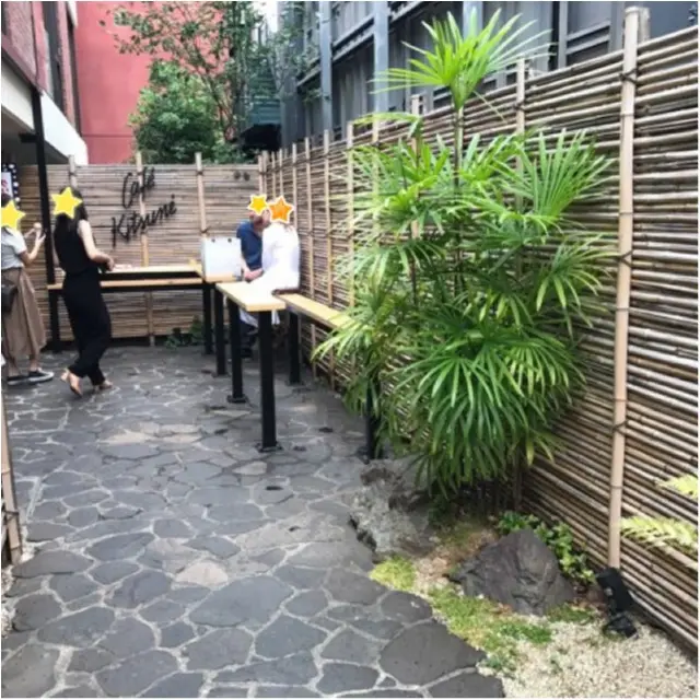 【表参道】Cafe Kitsuneでひと休み♡♡_2