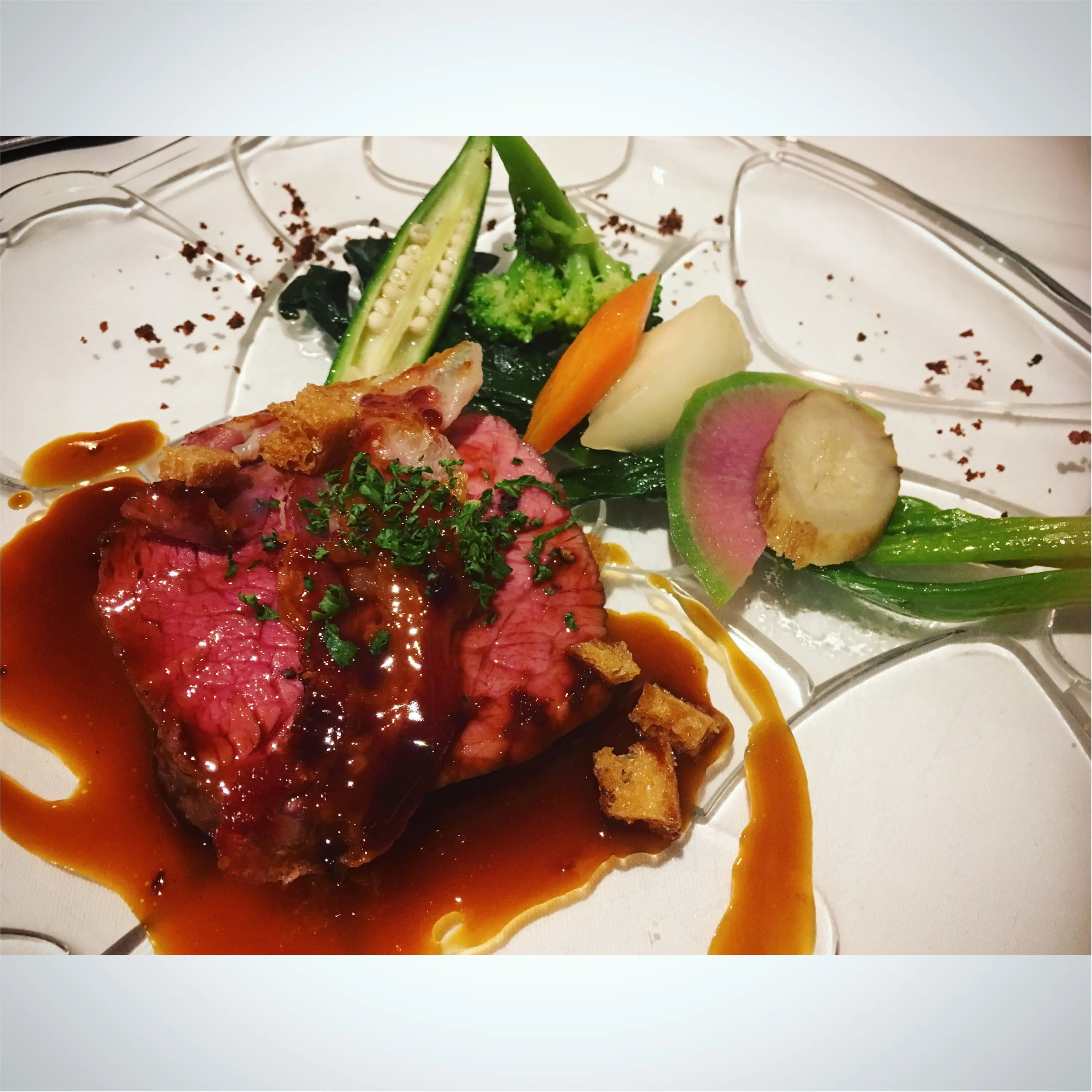 ミシュラン1つ星✰を獲得した【レストランヒロミチ】で真ん中バースデーしてきました♪_4