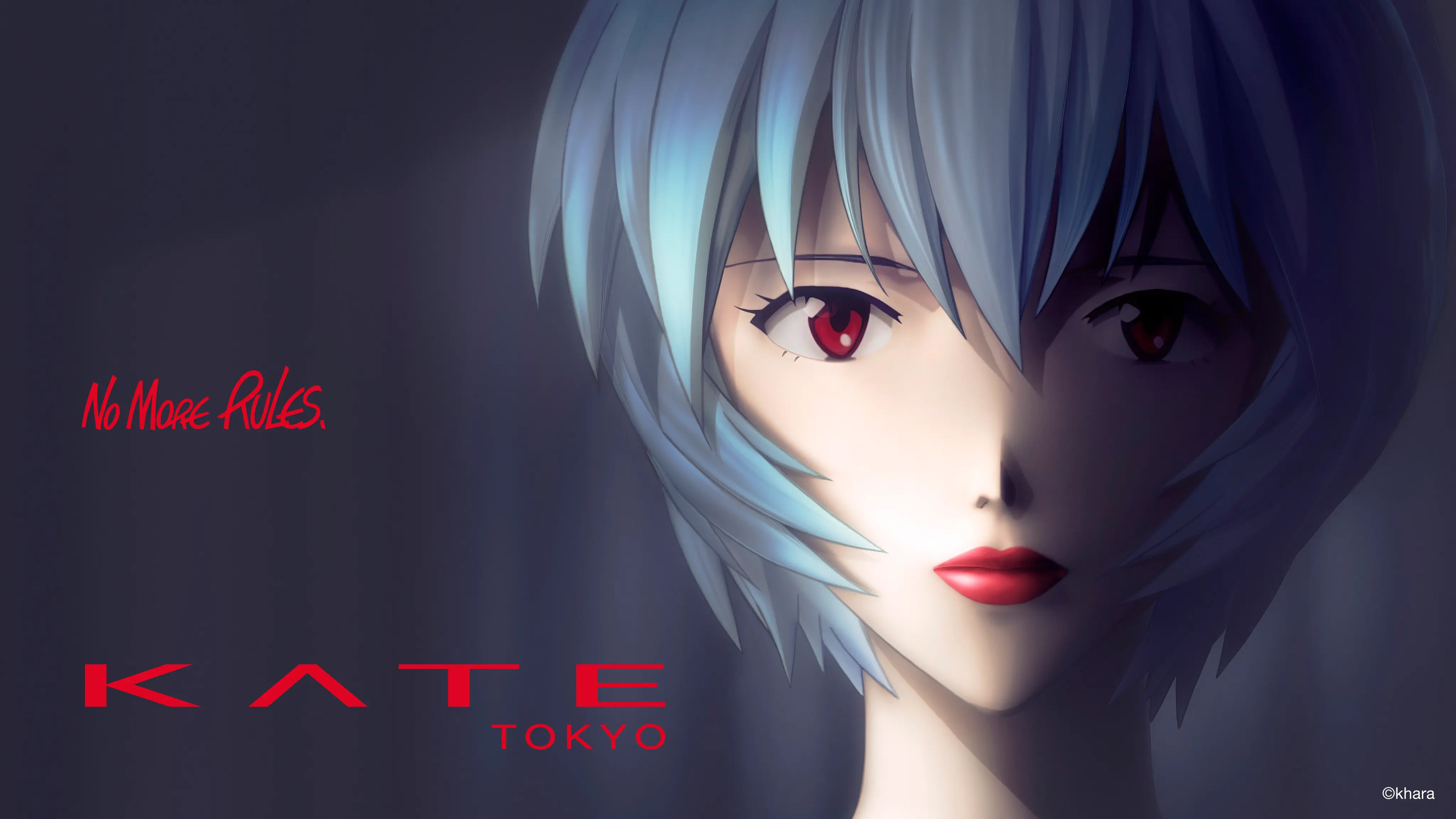 すでに話題沸騰!『KATE』×エヴァンゲリオンとコラボ口紅を数量限定発売!綾波レイ”はじめての口紅”ビジュアル公開【11月4日よりWebにて予約受付を開始】_1