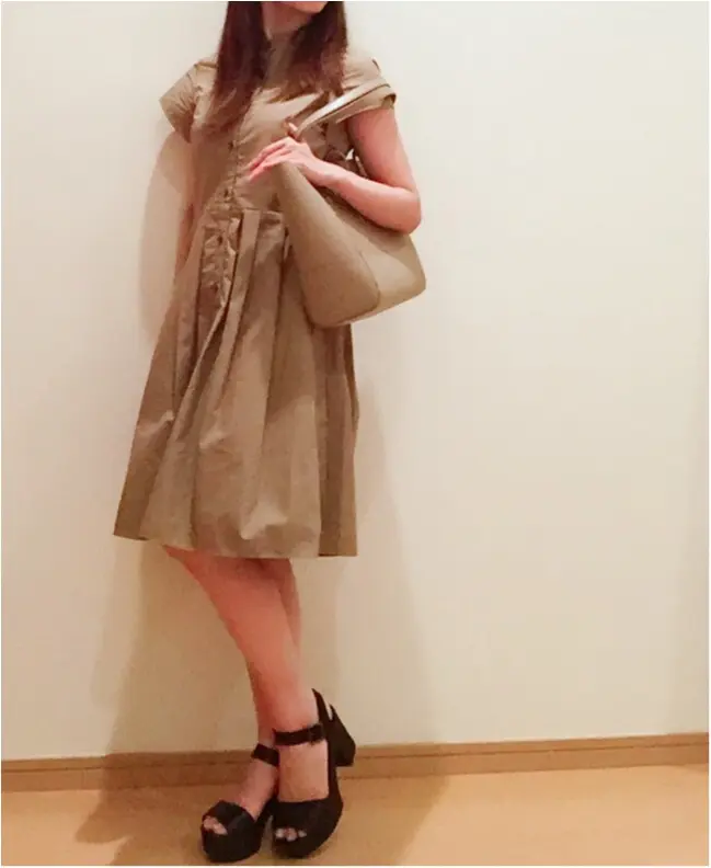 《*MORE8月号*》掲載✨佐藤ありさちゃんの着る売れ筋No.1アイテム【Flower Days切替えシャツワンピ】が使える☆★_7
