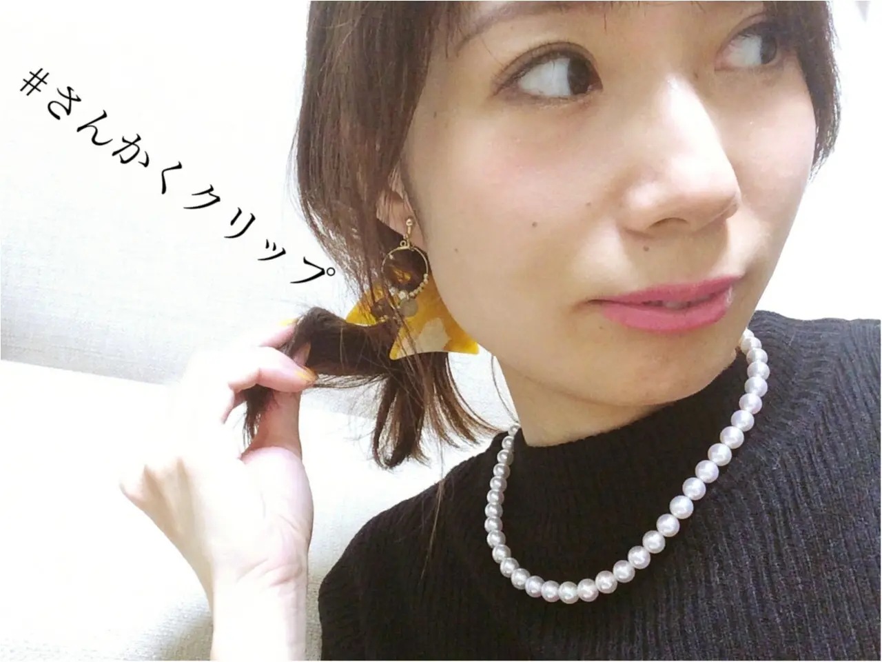 水ドラ『地味スゴ』で話題の!♡【アクリル製ヘアアクセ】♧付けてみた編♧_4