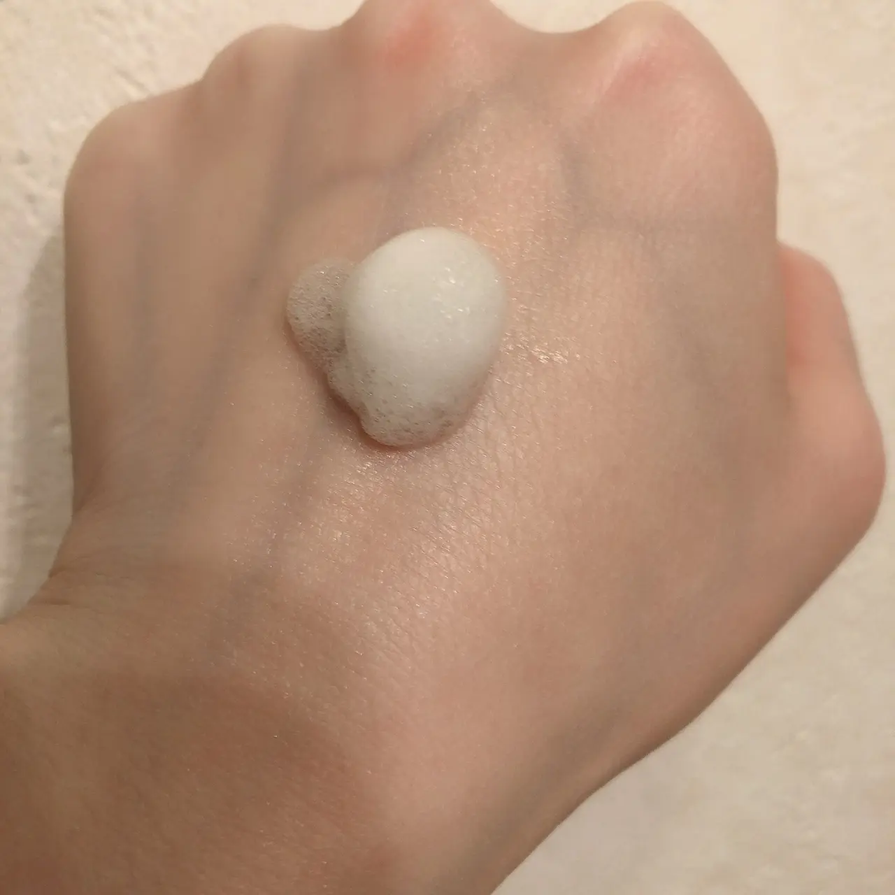 洗顔フォームの使用感