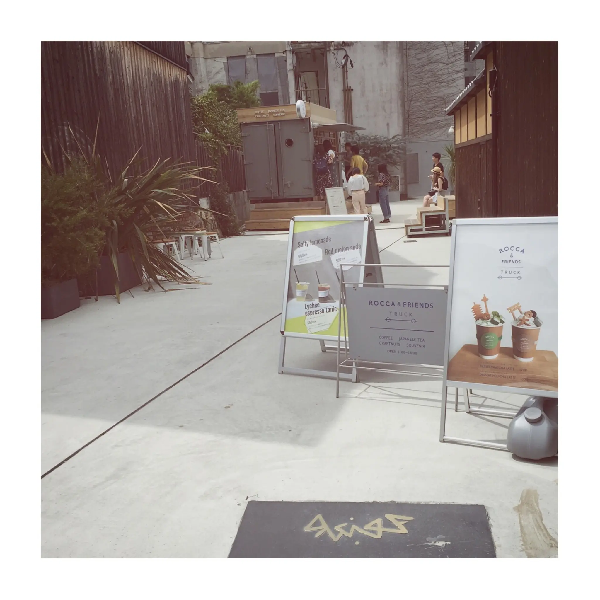 #5【#cafestagram】❤️:《京都》に行ったら絶対飲みたい!ROCCA&FRIENDS TRUCKの抹茶ラテがかわいすぎる◡̈_1