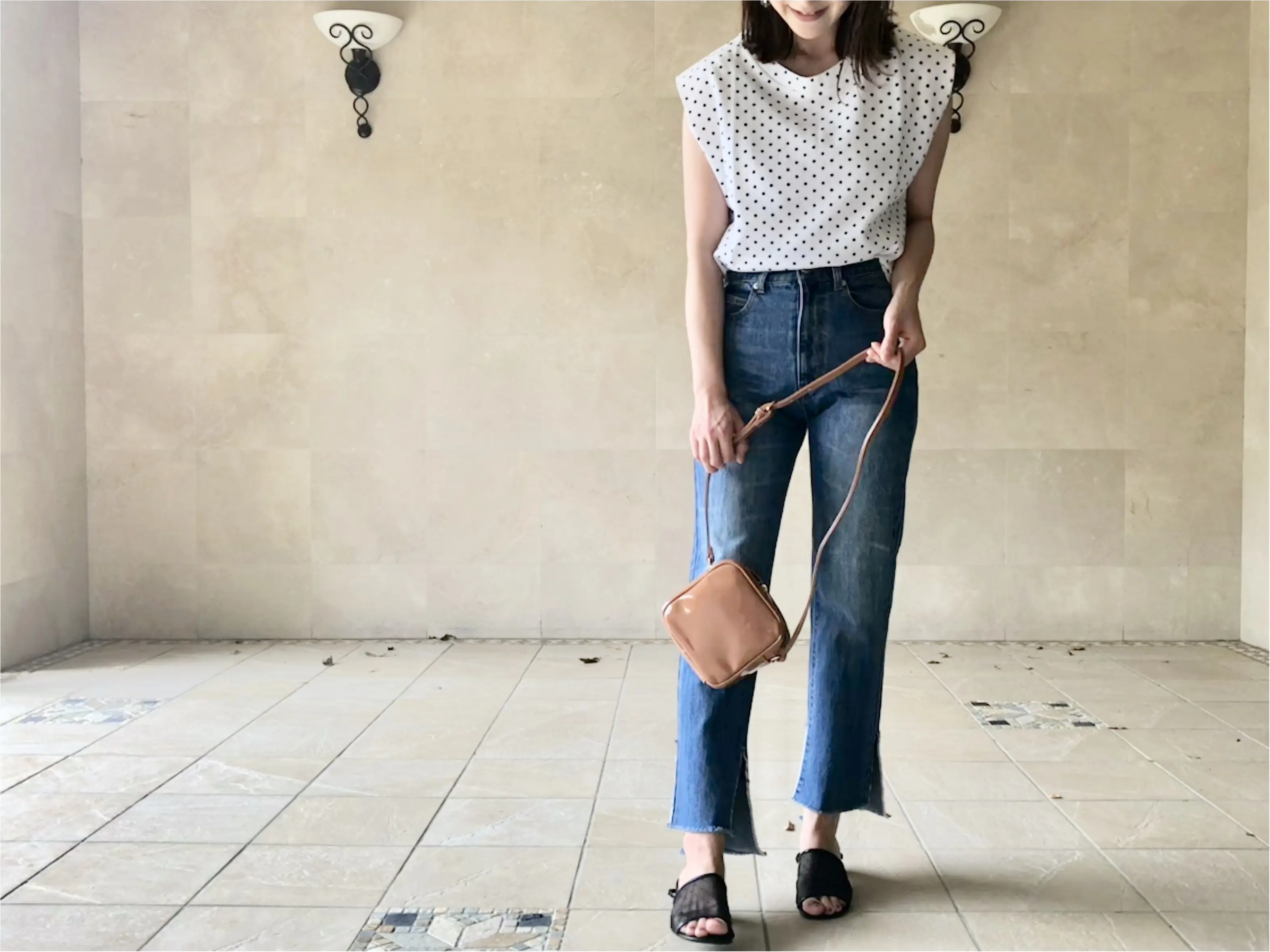 このコーデ、バッグは《GWにお買い物するともらえるノベルティ》なんです!どこのショップかというと・・❤️_1