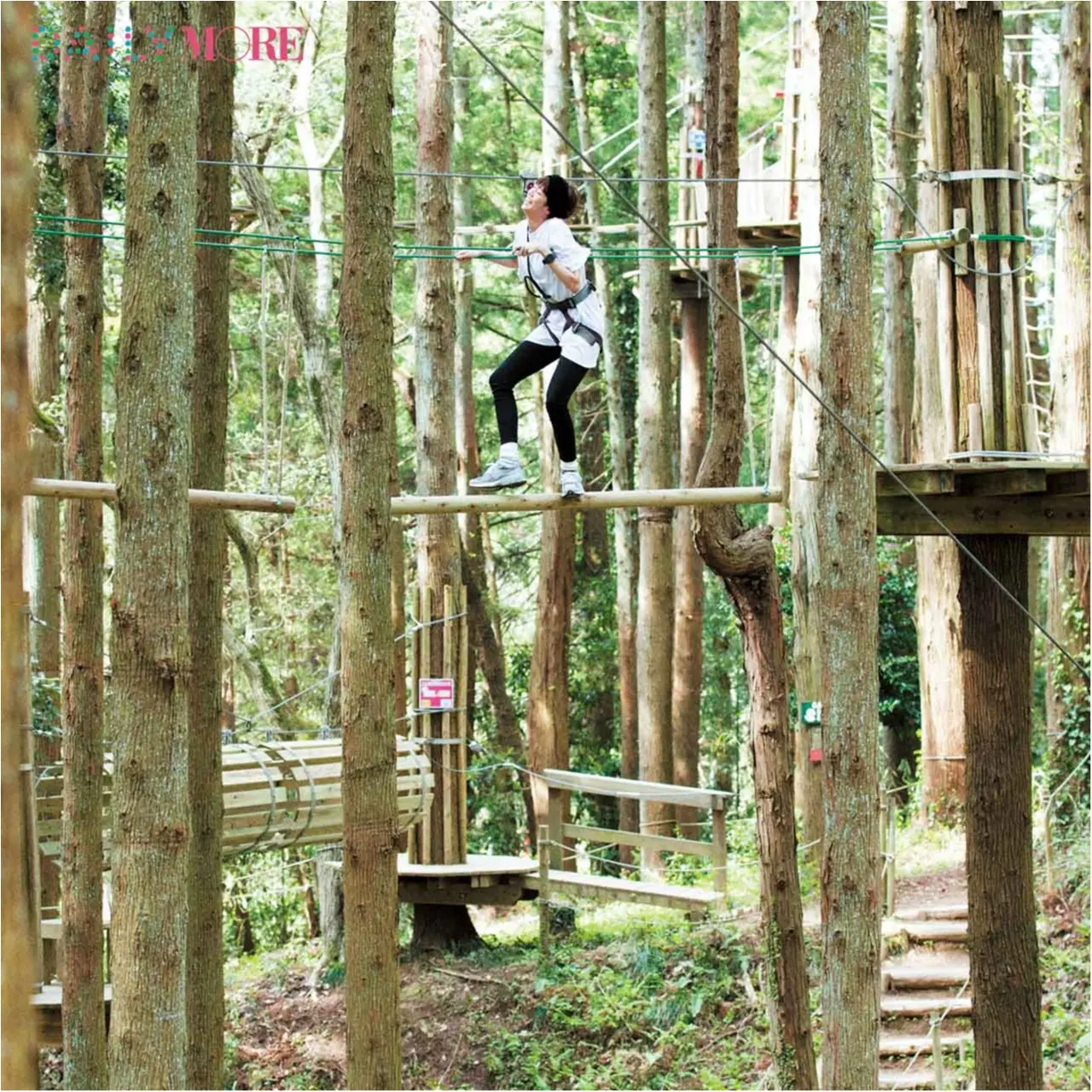 高すぎだけど、楽しすぎる♡ 佐藤栞里が『ターザニア』で どきどきアドベンチャー!【栞里のちょっと行ってみ!?】_3