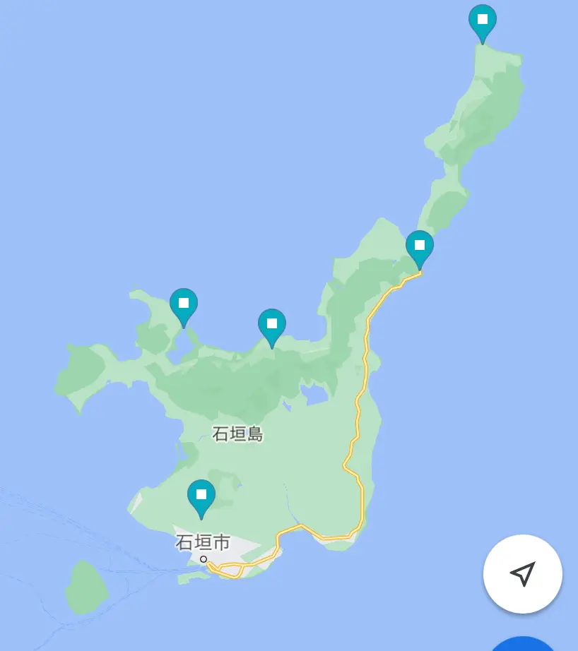 【密徹底回避!!】車1台 石垣島女一人旅⭐︎初心者ドライブで大満足島一周ドライブコース_1