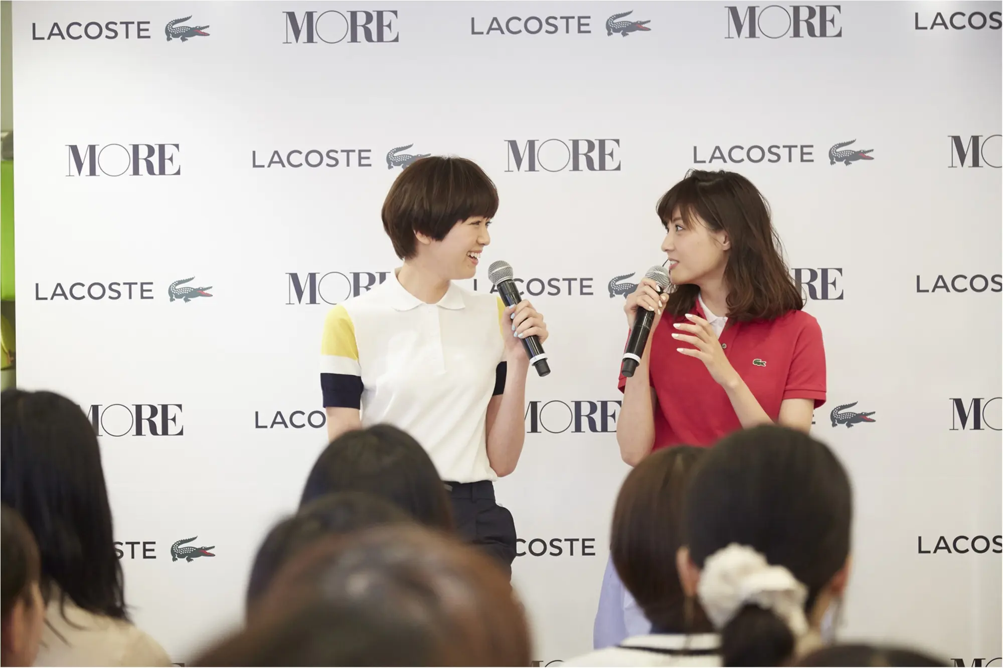 佐藤ありさ・佐藤栞里が1日店長に!ラコステのイベント・レポート♪_8