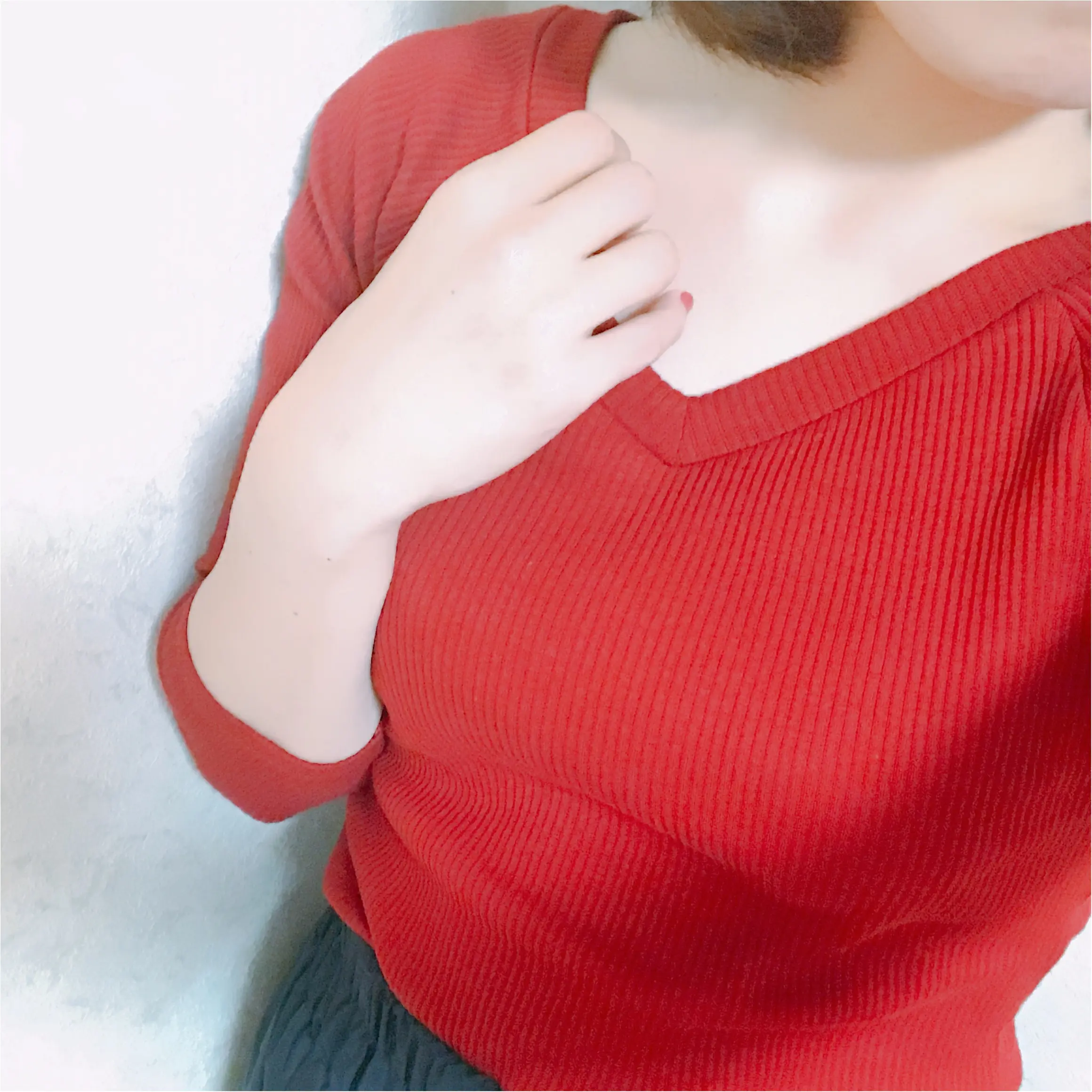 1000円なのに高見え?ユニクロ【リブバレエネックT】が秋仕様に進化♡ サイズの選び方もご紹介!_3