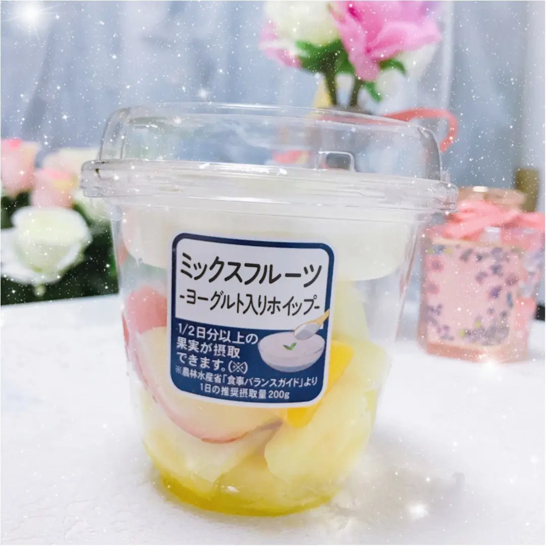 ホイップ付き♡フルーツデザート٩(๑❛ᴗ❛๑)۶_1