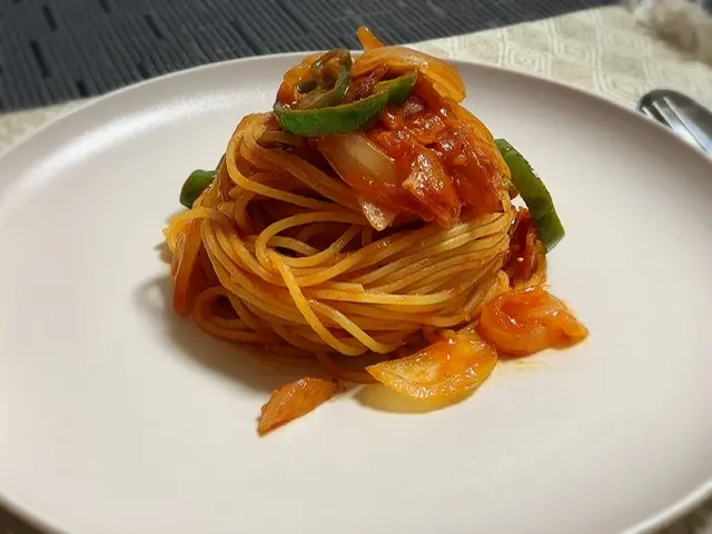 【懐かしいナポリタン!】おうちご飯で再現!_2