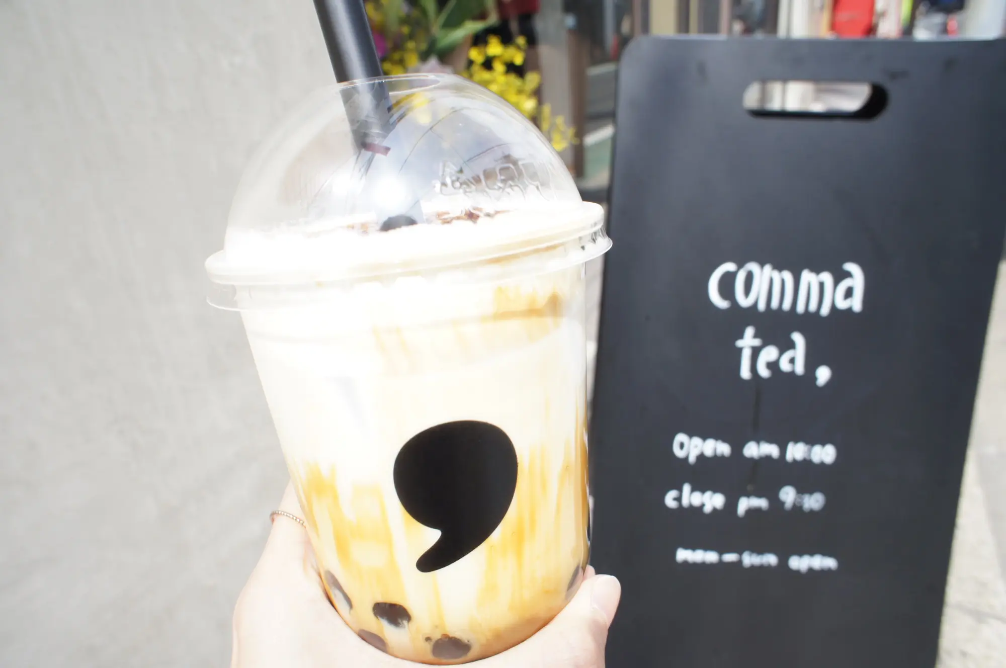 《#東京カフェ巡り》大人向けのタピオカティー【comma tea(コンマティー)】が表参道にオープン❤️☻_5