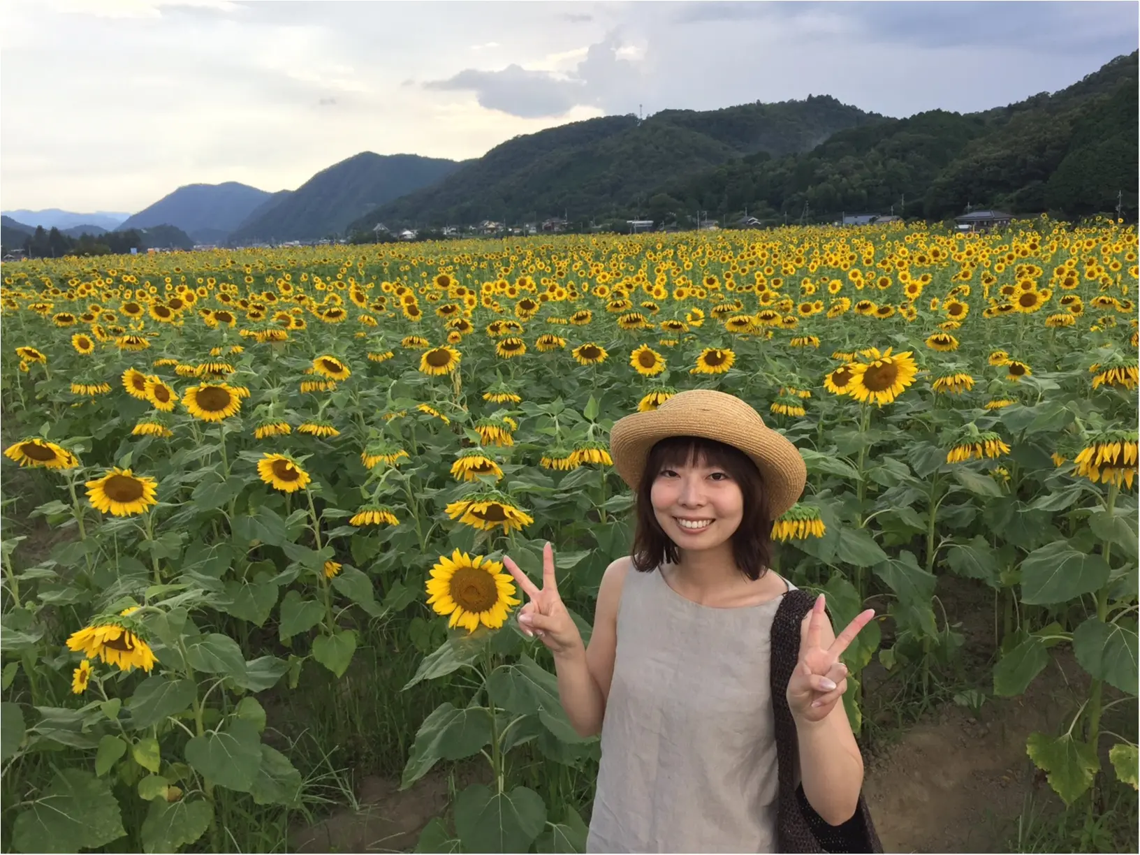 夏だ!8月だ!満開のひまわり畑へ!_4