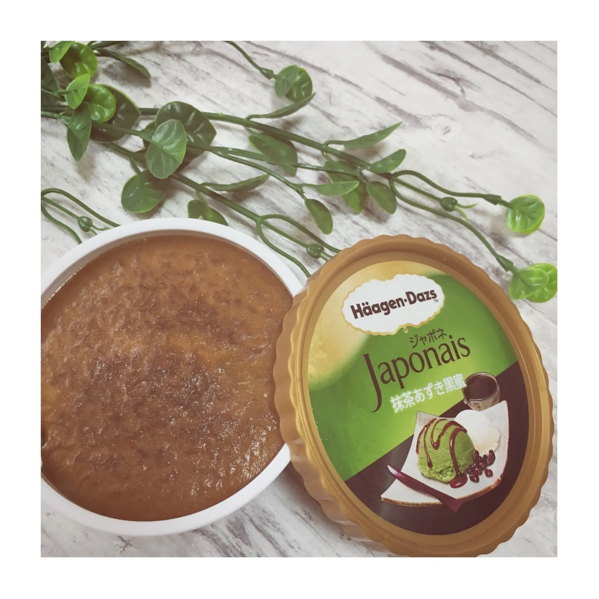 本日9/11発売❤️《セブン-イレブン限定》【ハーゲンダッツ】ジャポネ 抹茶あずき黒蜜が絶品!☻_2
