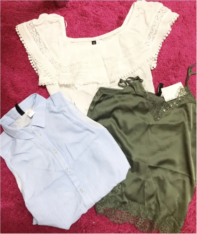 【Shoping】Total 1600yen★ON服もOFF服も!激安♥H&M戦利品_1