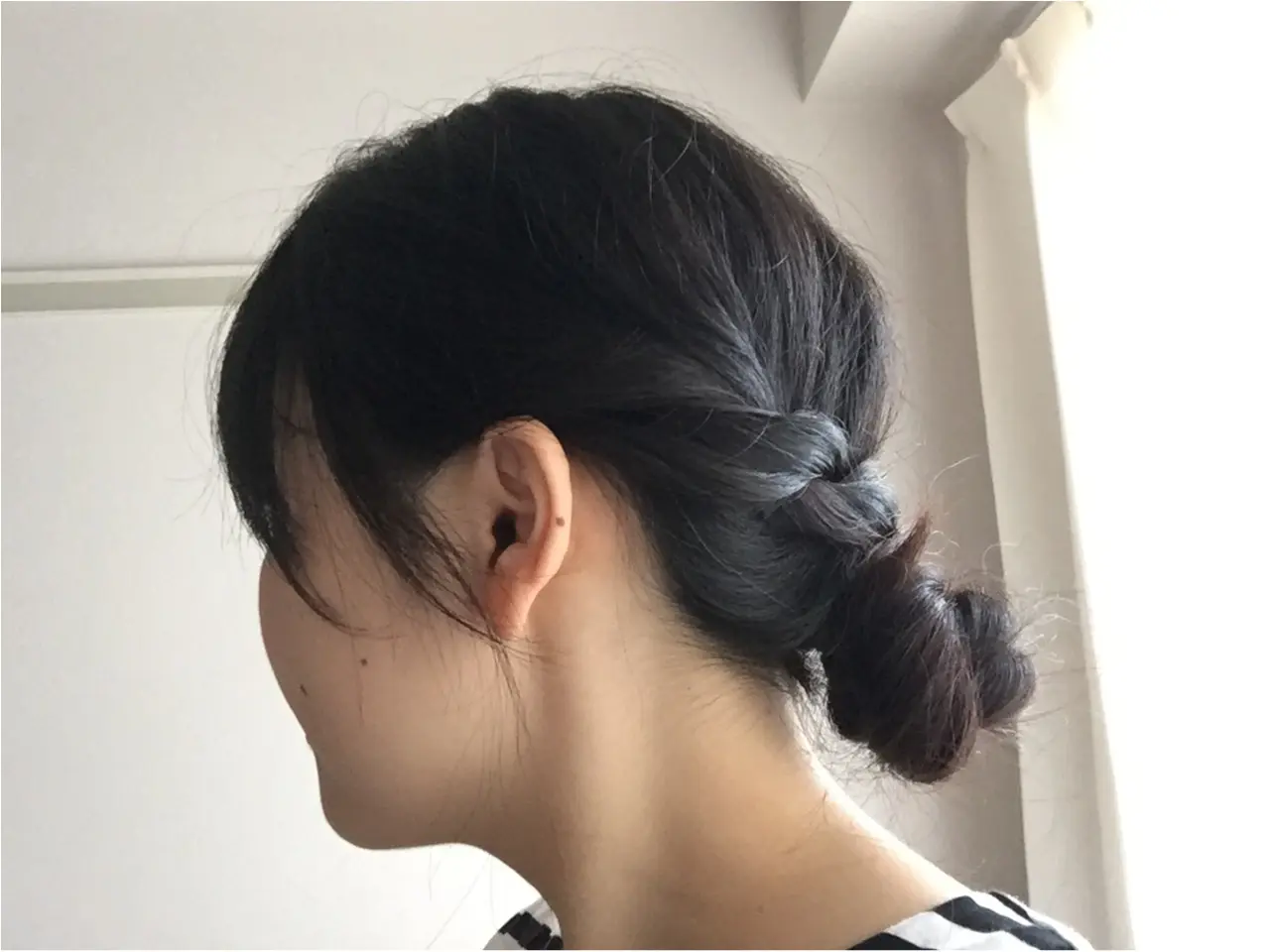 暑い日を乗り切る!ねじってまとめるだけの簡単ヘアアレンジ♡*_2