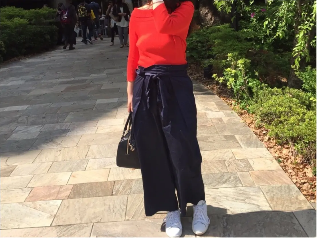ootd☆色物にはネイビーを_1