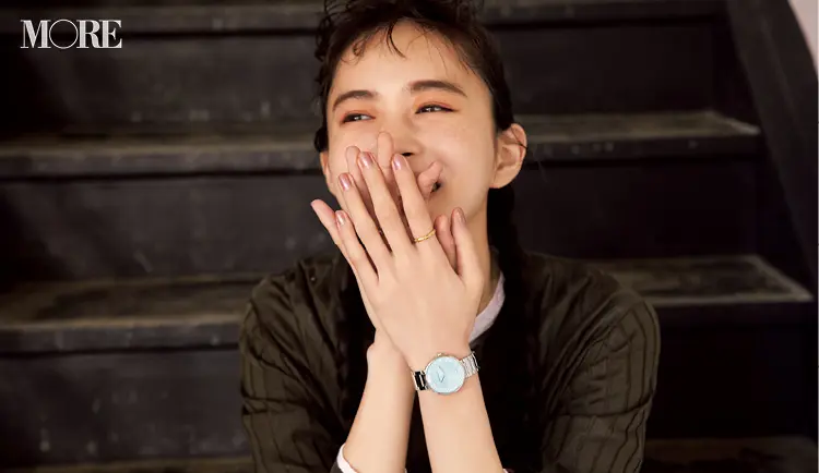 ティファニーの時計をした井桁弘恵