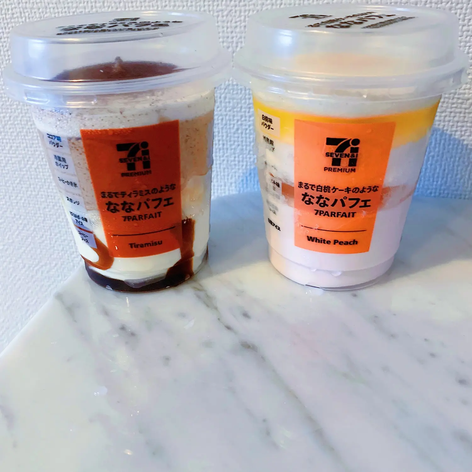 うまぁ〜♡セブン-イレブン、まるで白桃ケーキのような【ななパフェ】レポ。_1