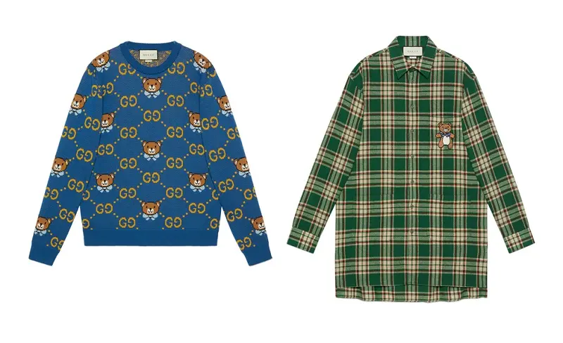 グッチとEXOのカイがコラボした、テディベアコレクションのウェア