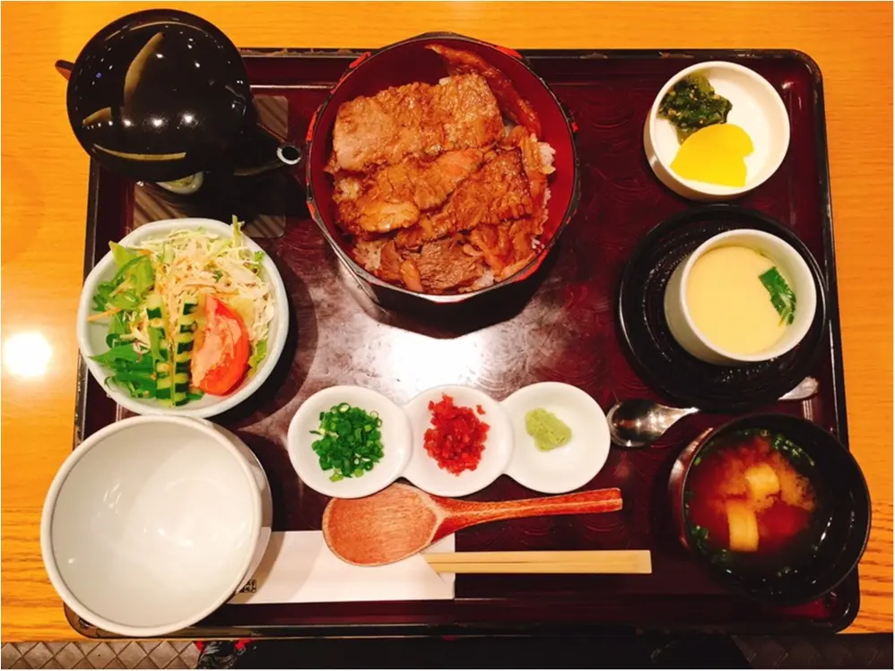 一度は食べる価値あり...!!ひつまぶしを鰻じゃなくお肉で◎スギモトの【*特上牛まぶし御膳*】が最高♪_2