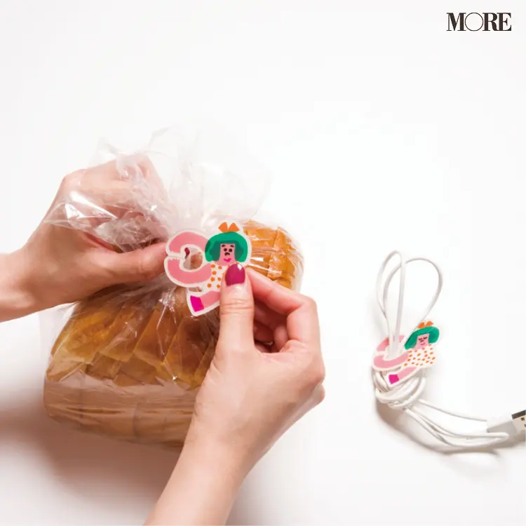 花束をモチーフにしたラッピングアイテムに胸きゅん♡ AIUEO『clear pack はなたばS』【こちら、三戸文房具堂。】_3