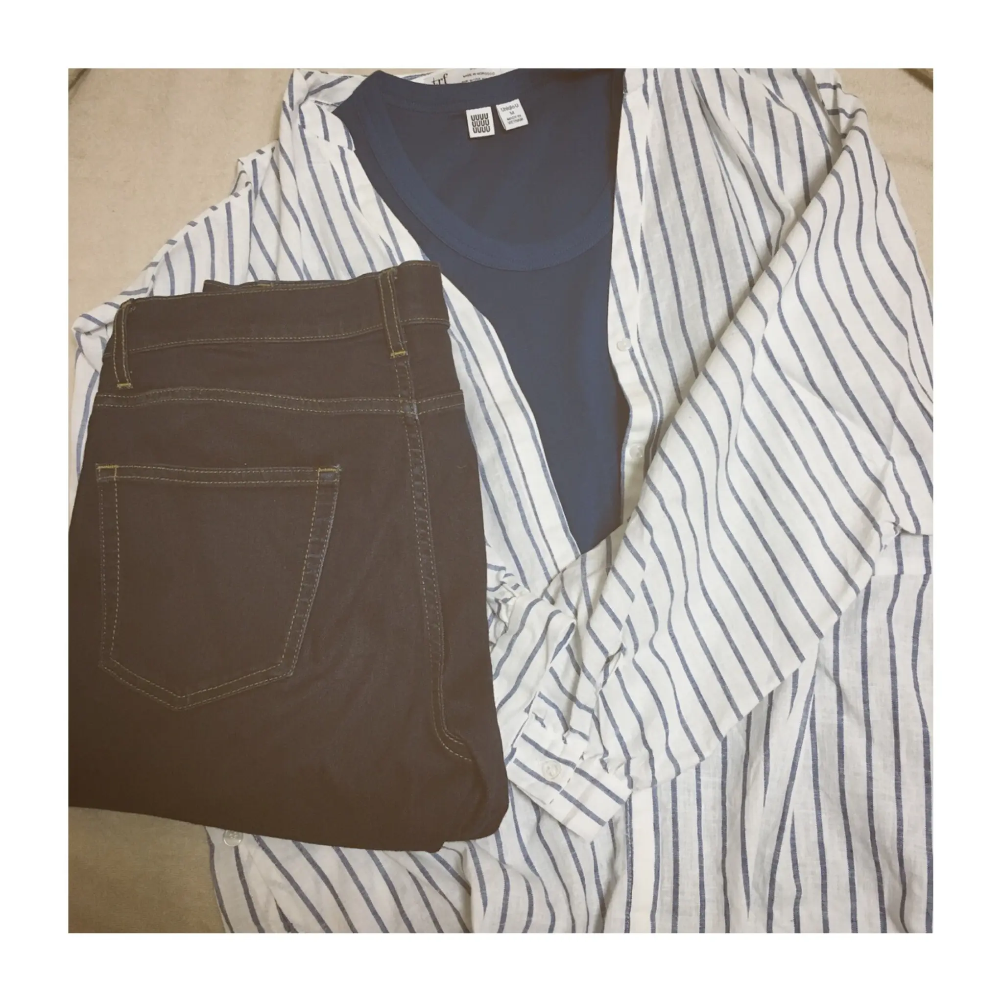 季節の変わり目には《ワゴンSALE》で掘り出し物多数☝︎❤︎まだまだ使える【Uniqlo U】のインナーを¥790+税でget❤️_3