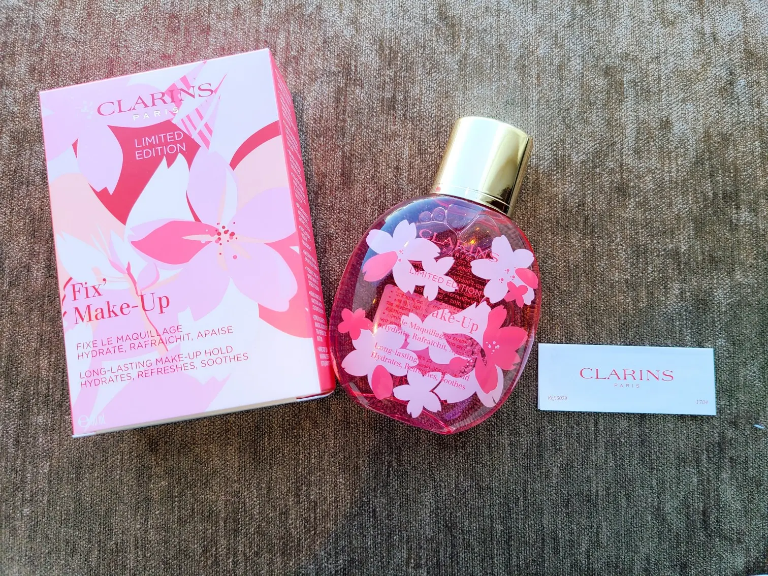 【CLARINS】フィックスメイクアップで1日中メイク乗りいい感じ~❤️_3