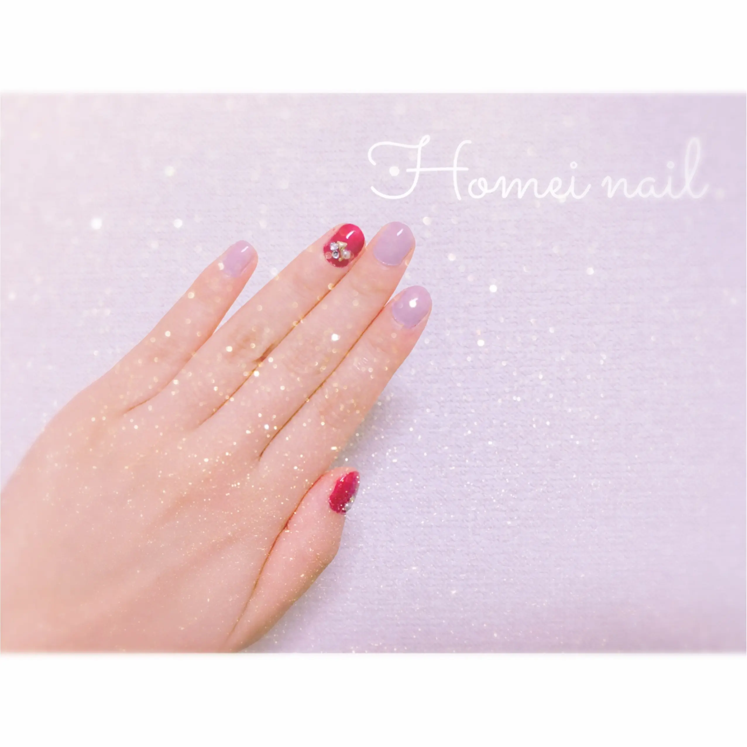 ▷秋冬の褒められセルフネイル❤︎_4