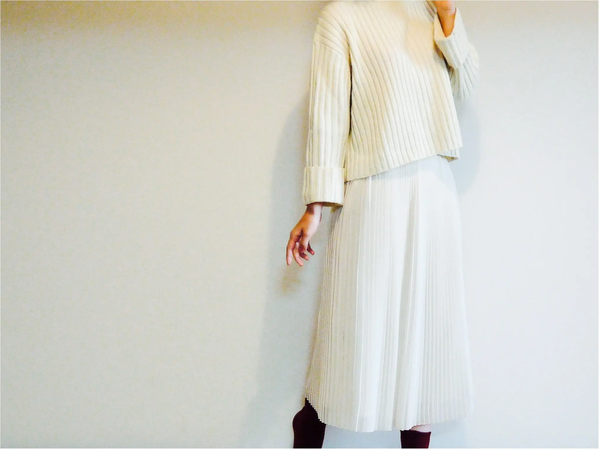 【冬だから白♡】around27のモア世代の皆様必見☆甘すぎないホワイトコーデにチャレンジ!!_2