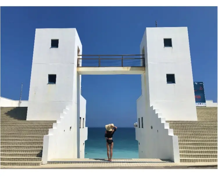 【Shopping】プチプラでGET♥Beachで映えるカンカン帽をおろしました!_2