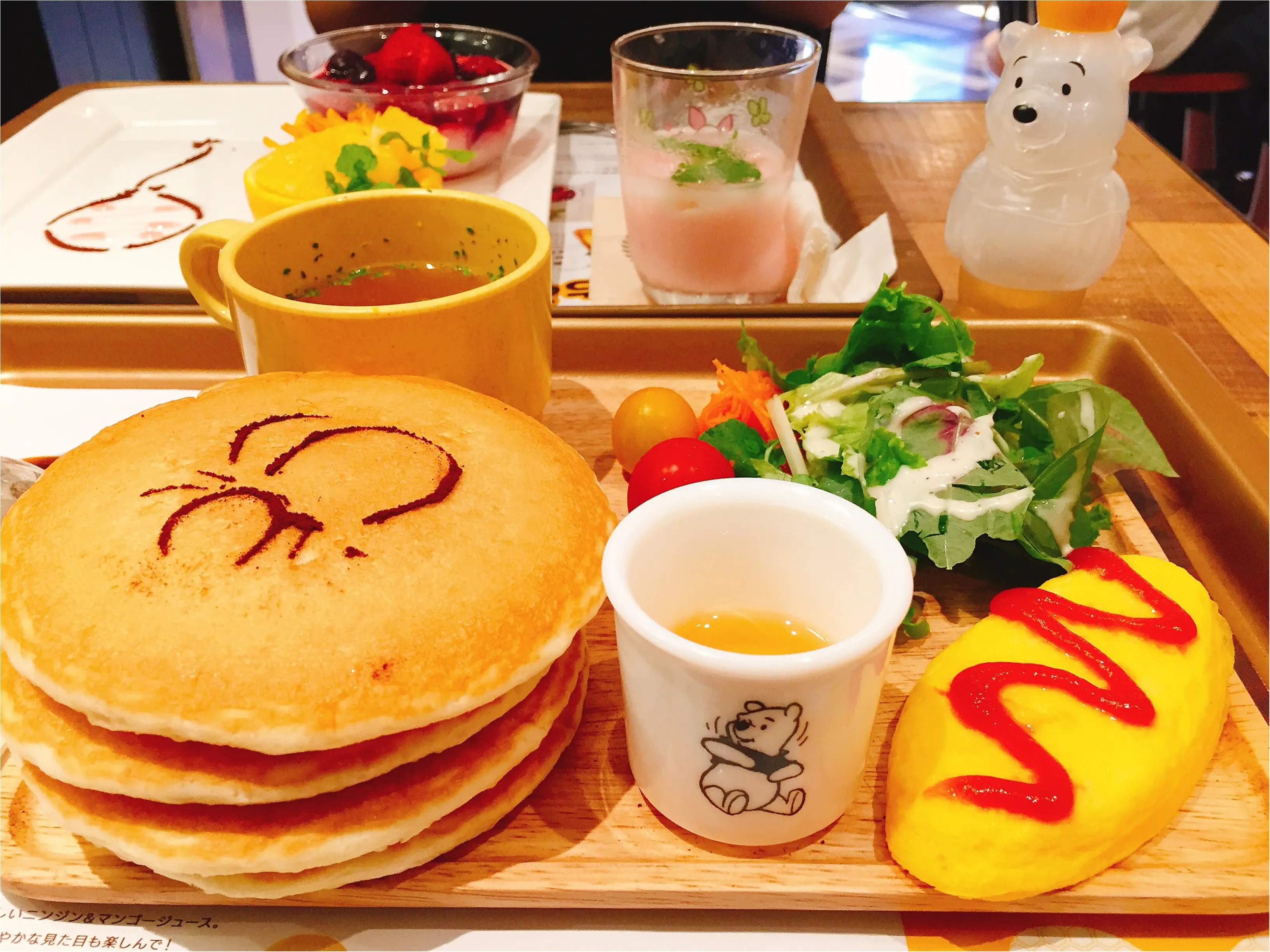大人気!【期間限定】くまのプーさんとコラボした『はちみつカフェ』に行ってきましたレポ!!_3