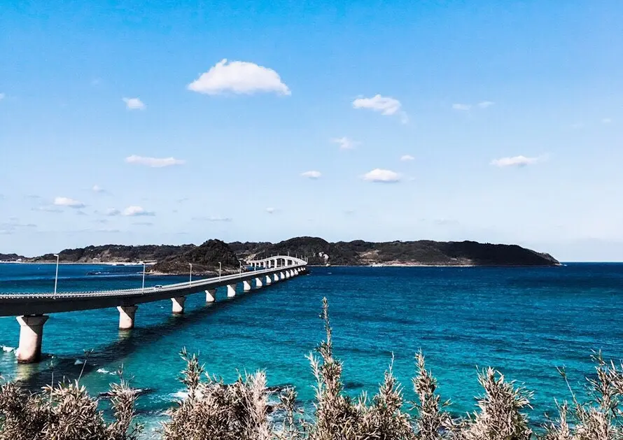 【ドライブデートにオススメ!】CMで話題になった日本一美しい橋・山口県「角島大橋」&インスタ映えスポット満載「瀬戸内のハワイ・周防大島」に行ってきました!_1
