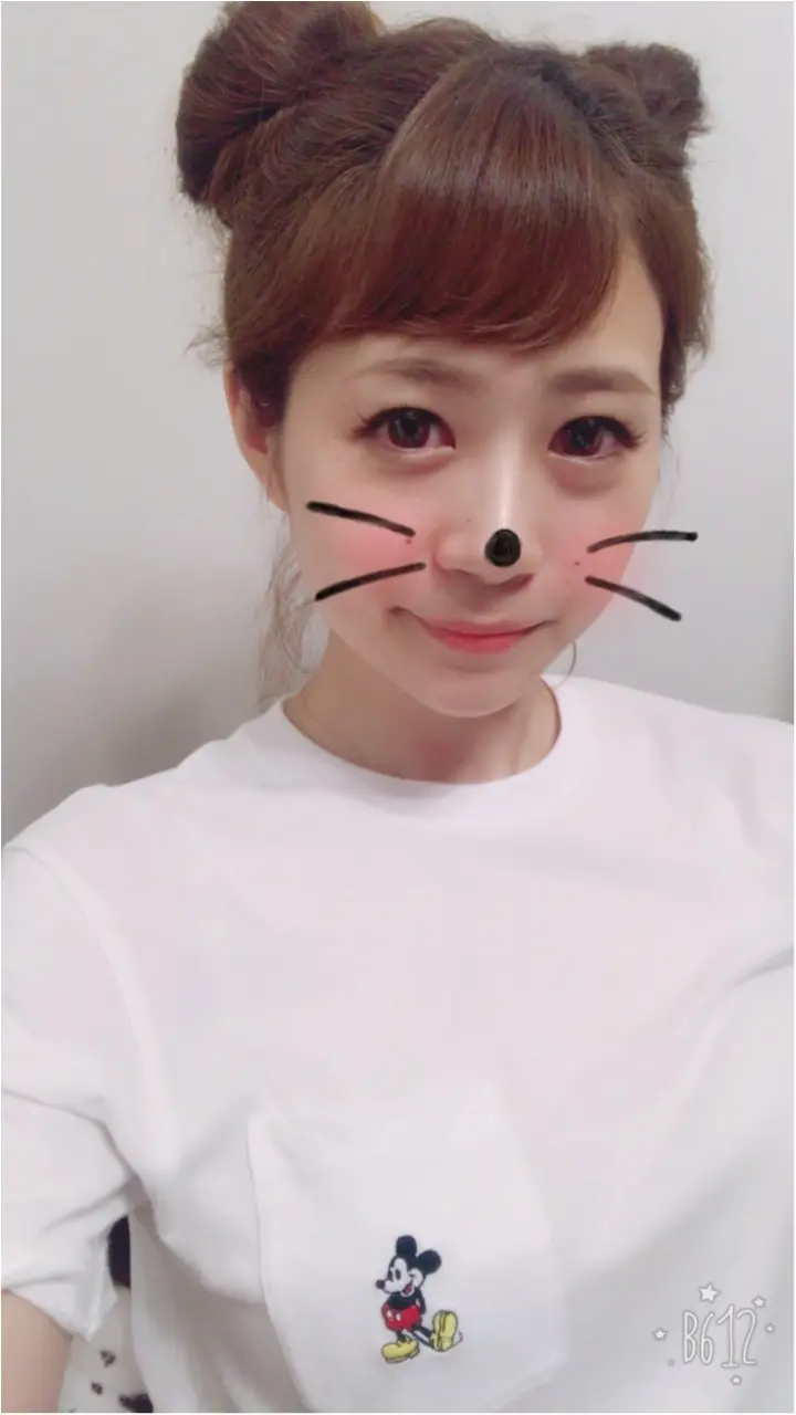 【ヘアアレンジ】ミッキーヘアーでイベントに行こう\(^^)/_2